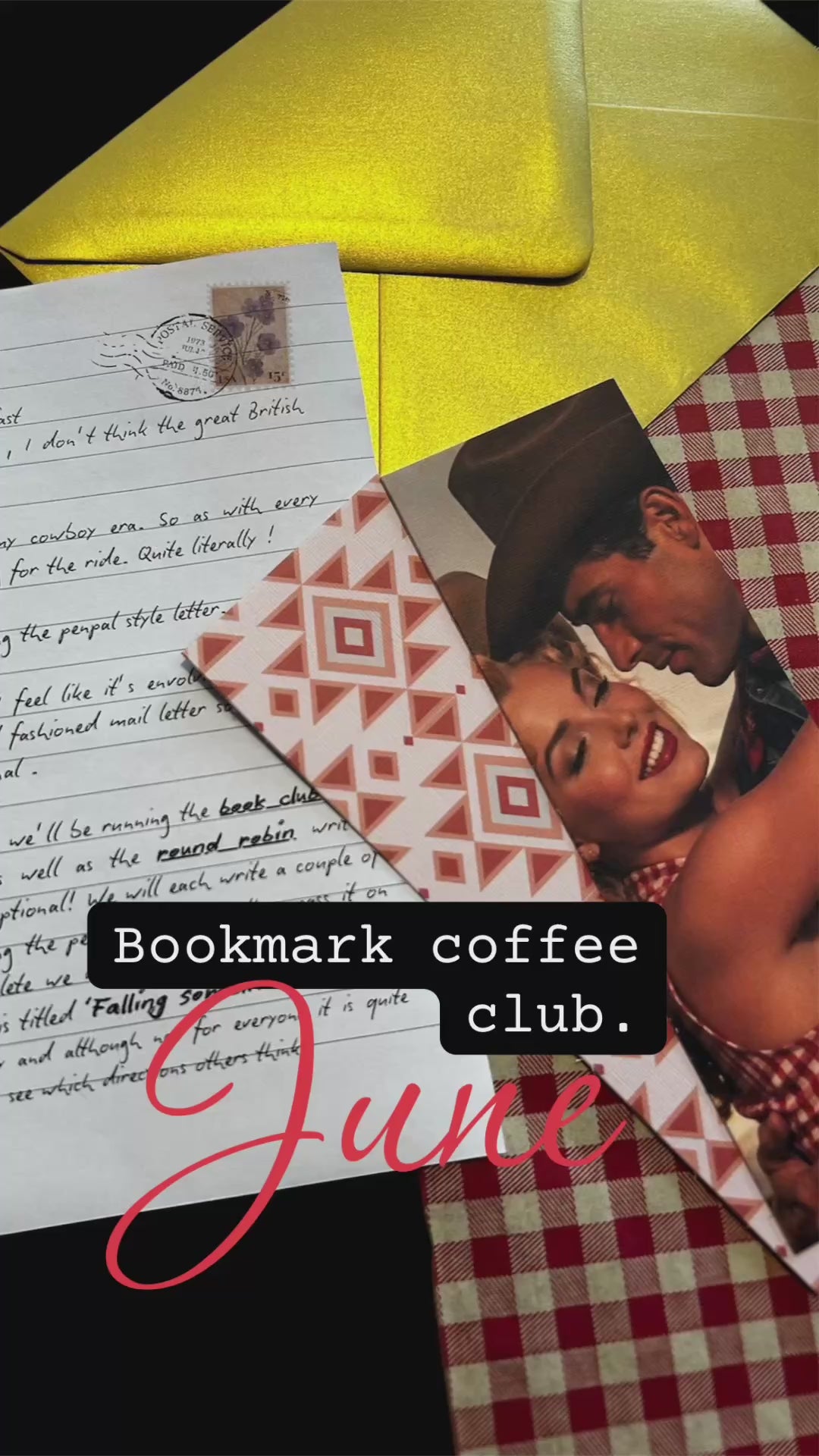 The Bookmark Coffee Club – Monthly Snail Mail Subscription